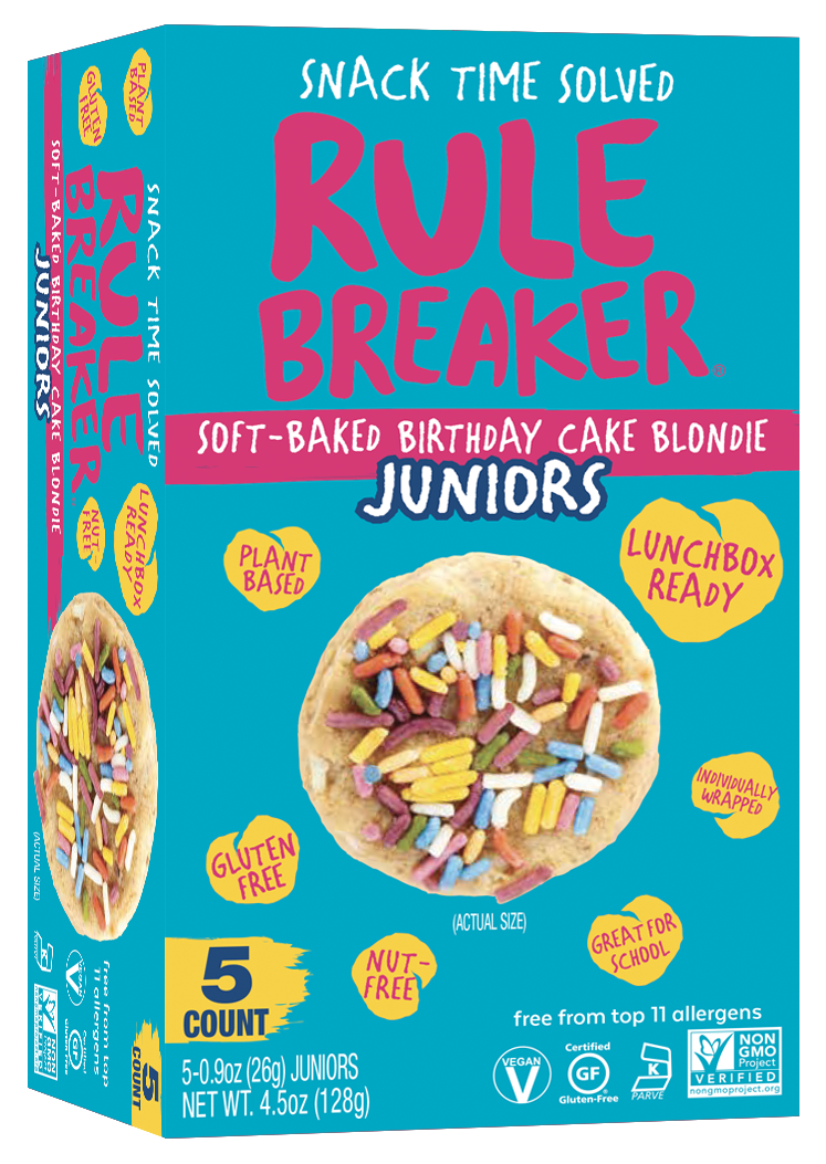 birthday cake cookie juniors 6 units per case 4.5 oz