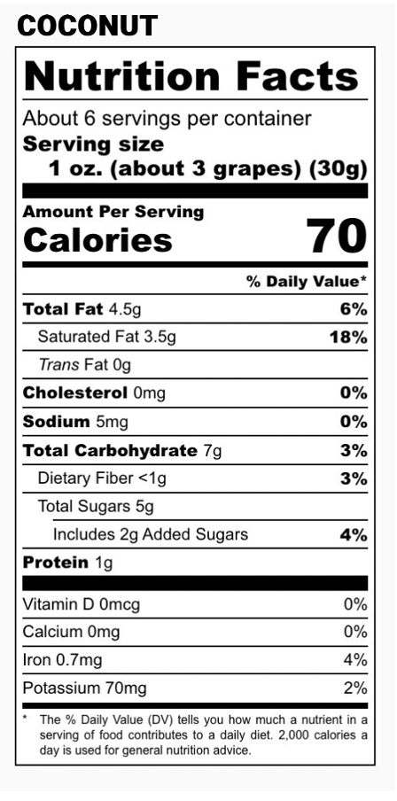 Lollys Frozen Grapes Dark Chocolate + Coconut Frozen Red Seedless Grapes 6oz. pint 6 units per case 6.0 oz