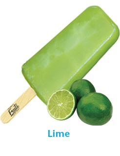 Chunks O' Fruit Real Fruit Bar Lime 8 innerpacks per case 72.0 oz
