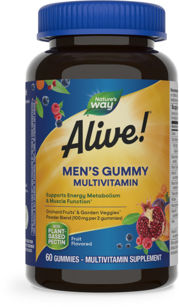 Nature's Way Alive! Men's Gummy Vitamins 12 units per case 0.7 lb