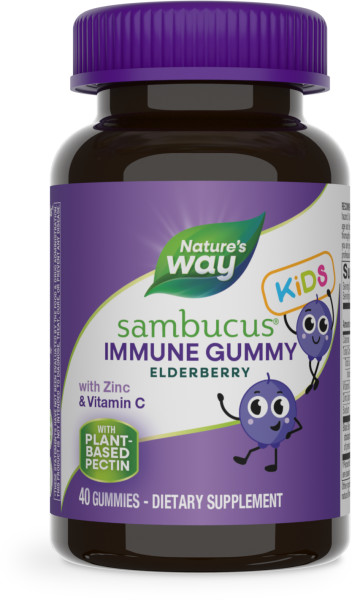 Nature's Way Sambucus Kids Gummies Immune Support 24 units per case 0.4 lb