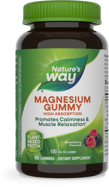 Nature's Way Magnesium Gummy 12 units per case 0.9 lb