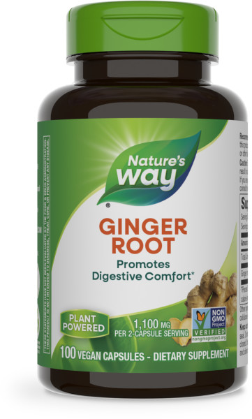 Nature's Way Ginger Root 12 units per case 0.3 lb