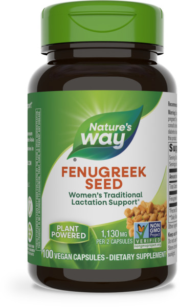 Nature's Way Fenugreek Seed 12 units per case 0.3 lb