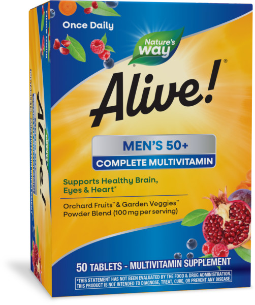 Nature's Way Alive! Men's 50+  12 units per case 0.3 lb