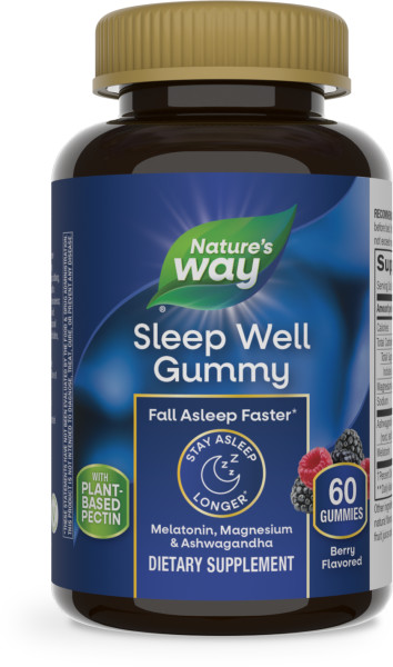 Nature's Way Sleep Well Gummy  12 units per case 0.6 lb