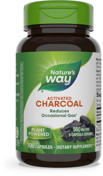 Nature's Way Activated Charcoal 12 units per case 0.2 lb