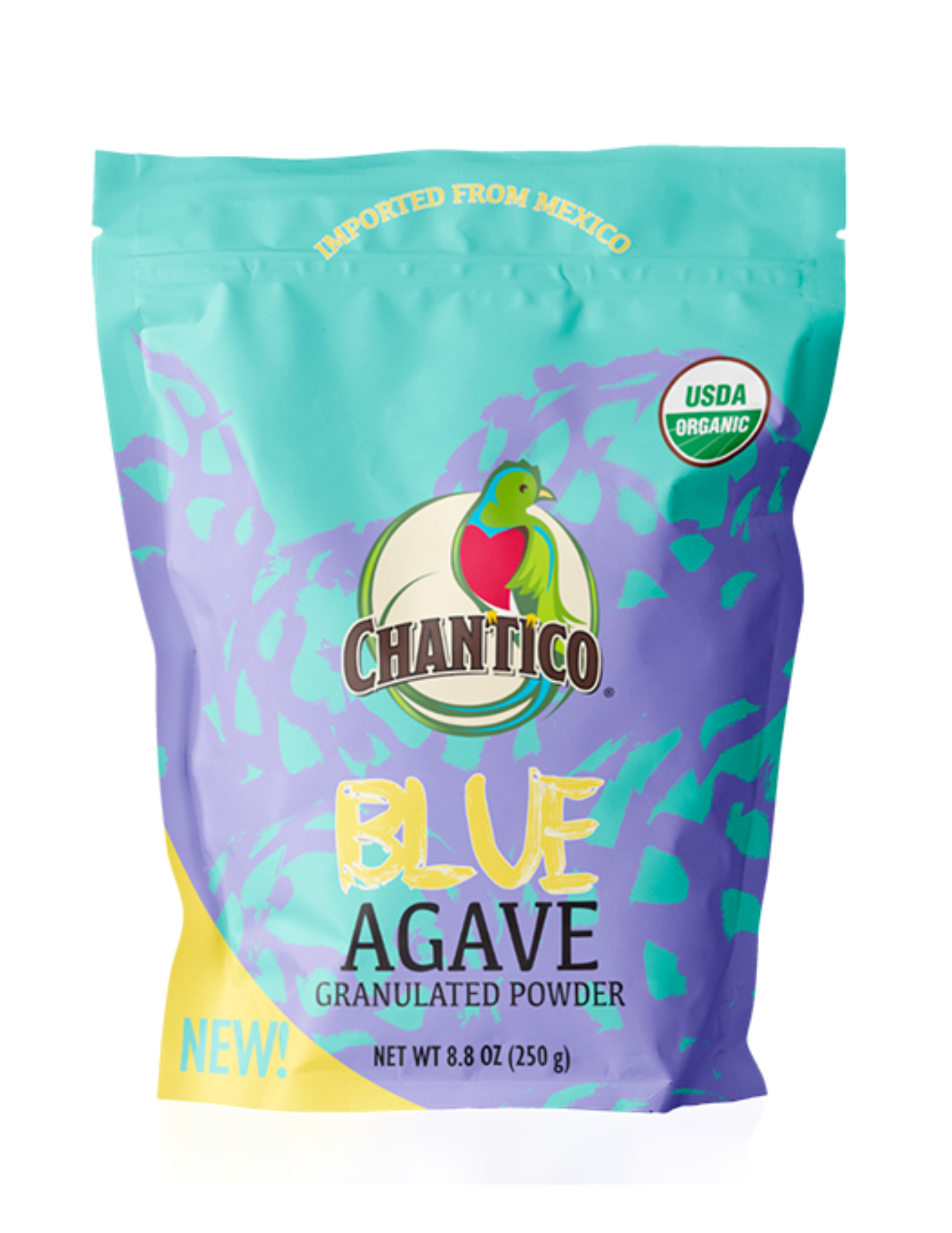 Chantico BLUE Agave Granulated Powder 250g Bag 8 units per case 8.8 oz