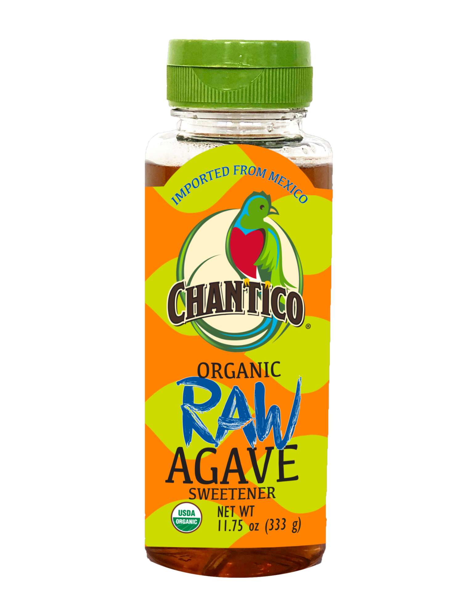 Chantico RAW Agave Sweetener- Organic Sugar Substitute 6 units per case 11.8 oz