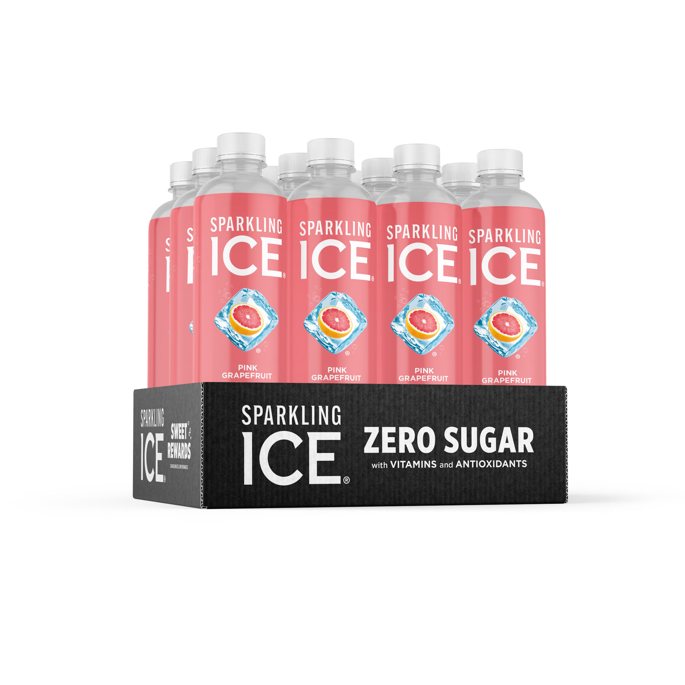 Sparkling Ice Pink Grapefruit 12 units per case 17.0 fl