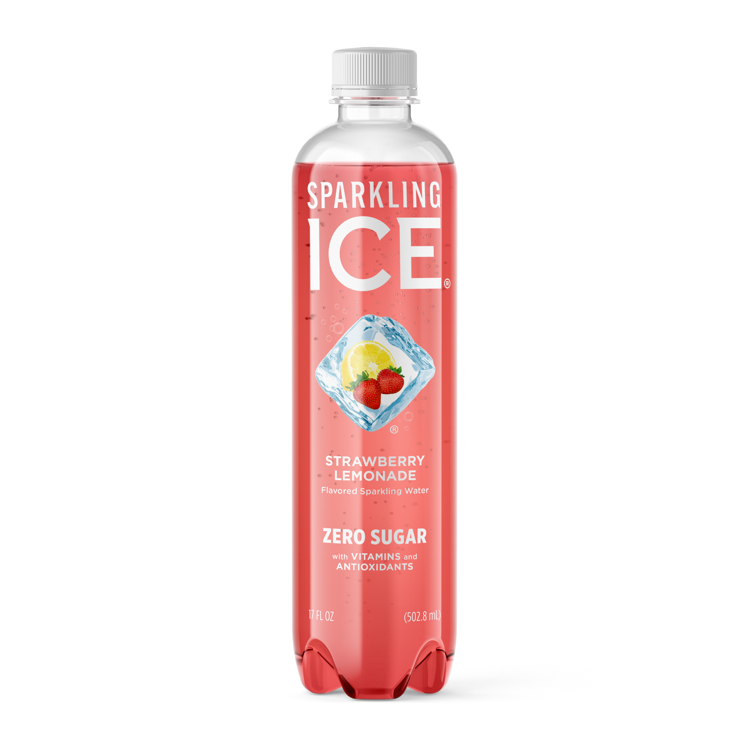 Sparkling Ice Strawberry Lemonade 12 units per case 17.0 fl