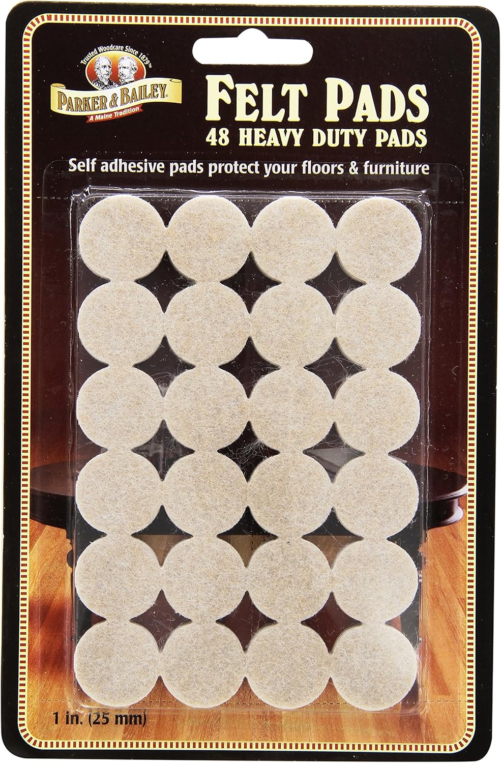 Parker & Bailey Heavy Duty Felt Pads, 48ct 24 units per case 0.0 lb