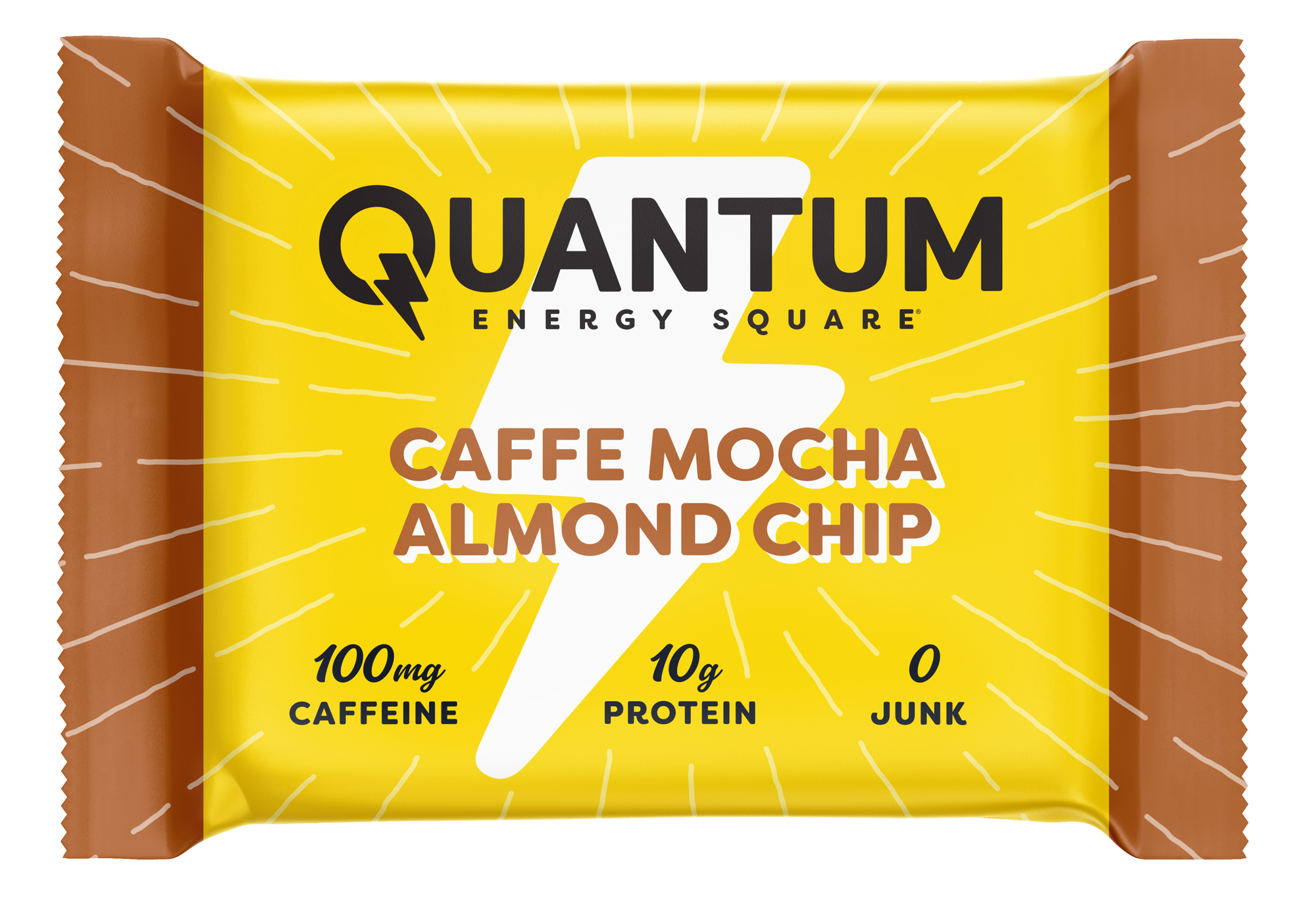 Quantum Energy Square - Caffe Mocha Almond Chip (8pk) 16 innerpacks per case 1.7 oz