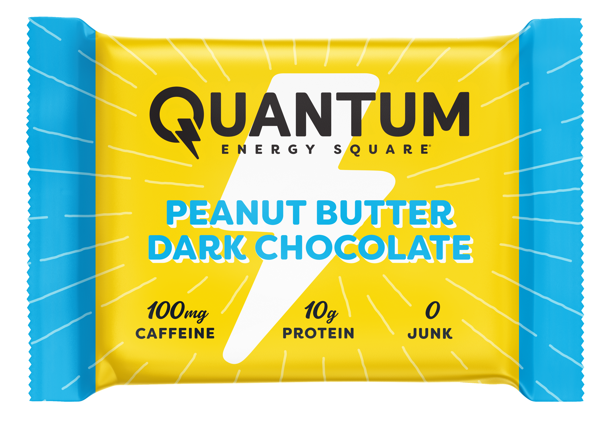 Quantum Energy Square - Peanut Butter Dark Chocolate (8pk) 16 innerpacks per case 1.7 oz