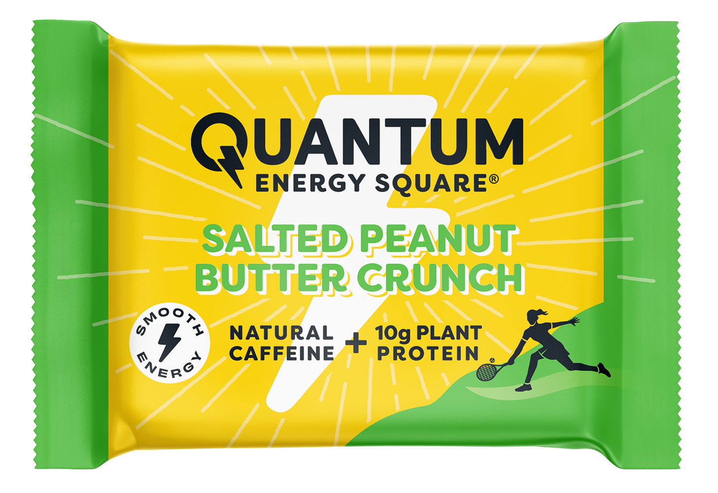 Quantum Energy Square - Salted Peanut Butter Crunch (8pk) 16 innerpacks per case 1.7 oz