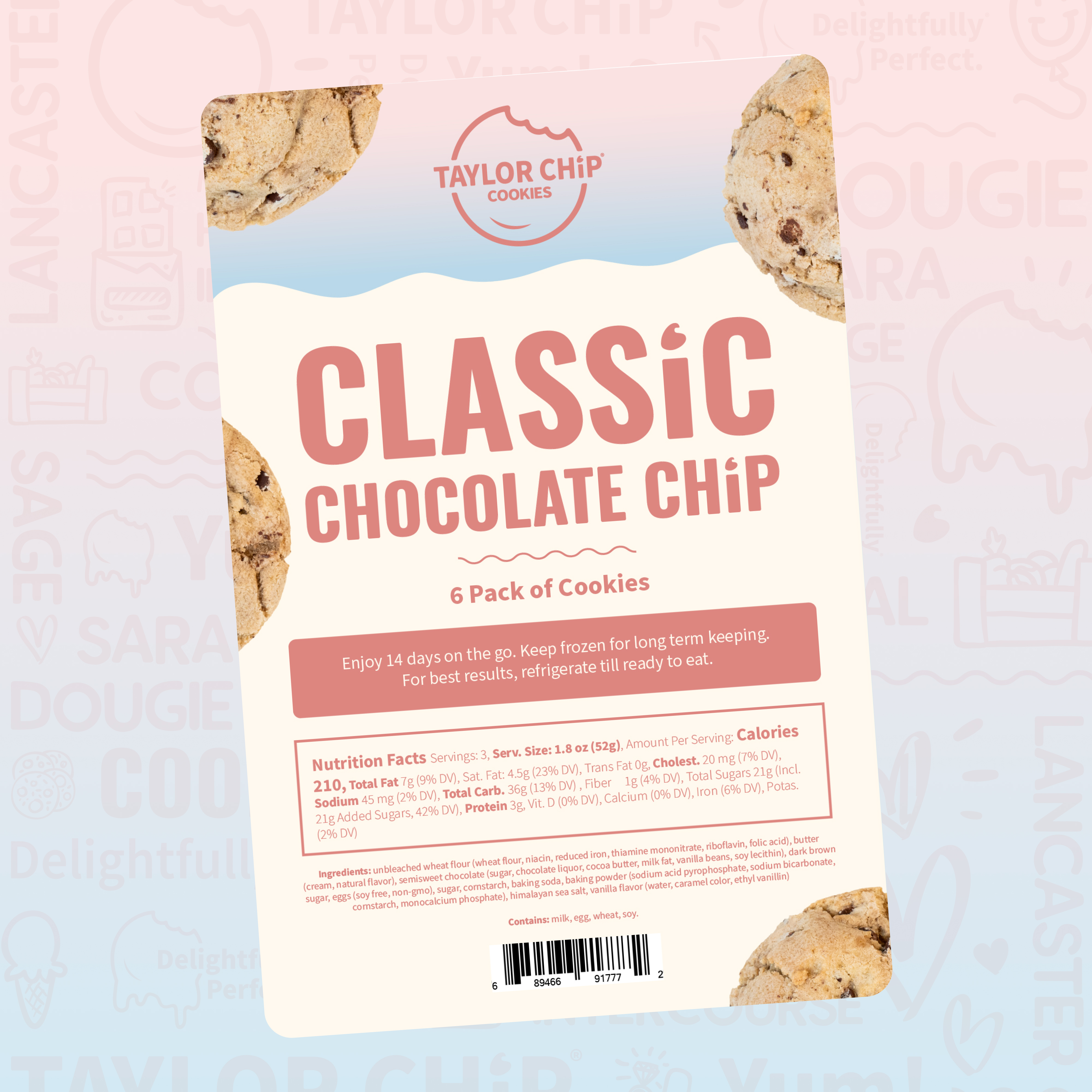 Taylor Chip Chocolate Chip 6 innerpacks per case 5.5 oz