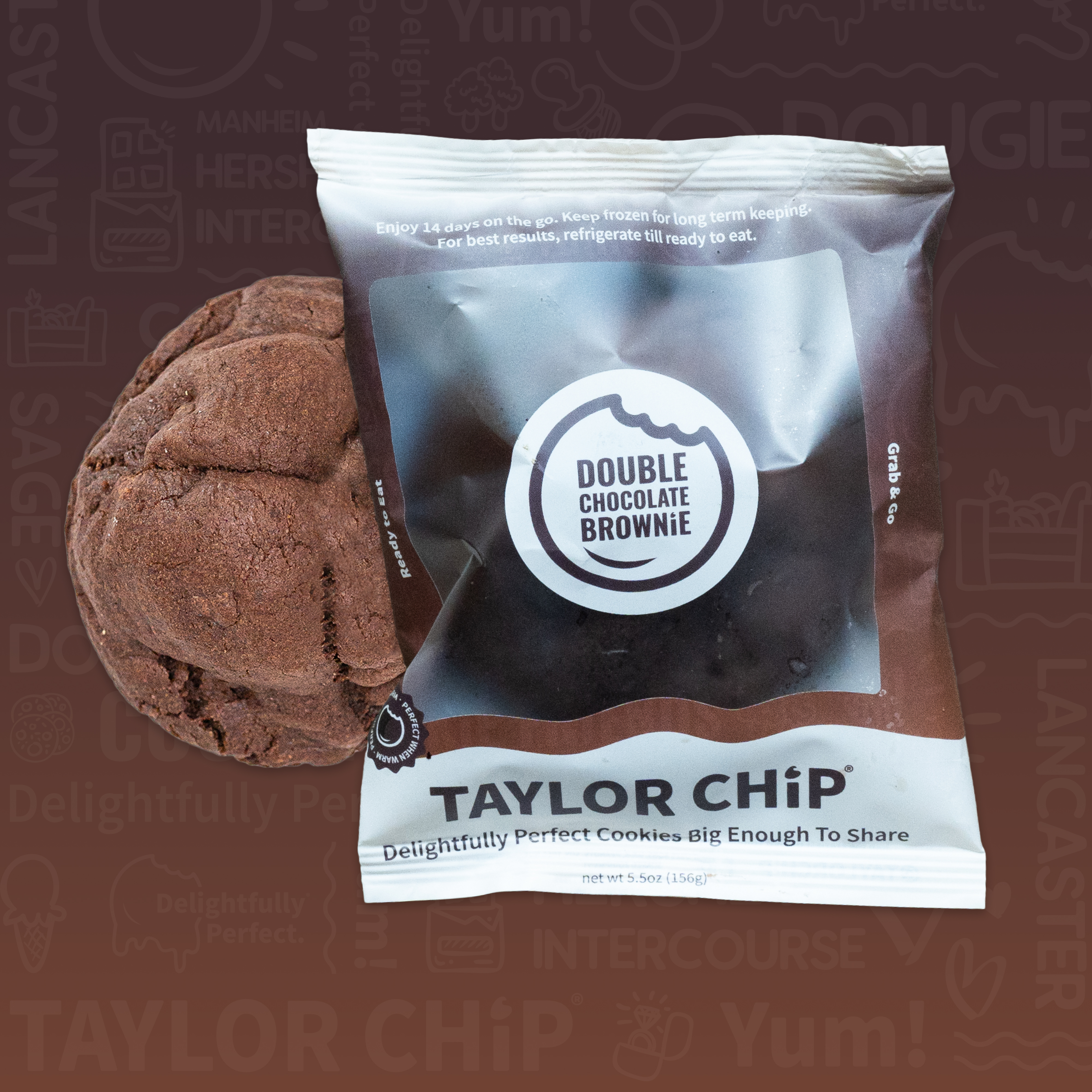 Taylor Chip Double Chocolate Brownie 6 innerpacks per case 5.5 oz