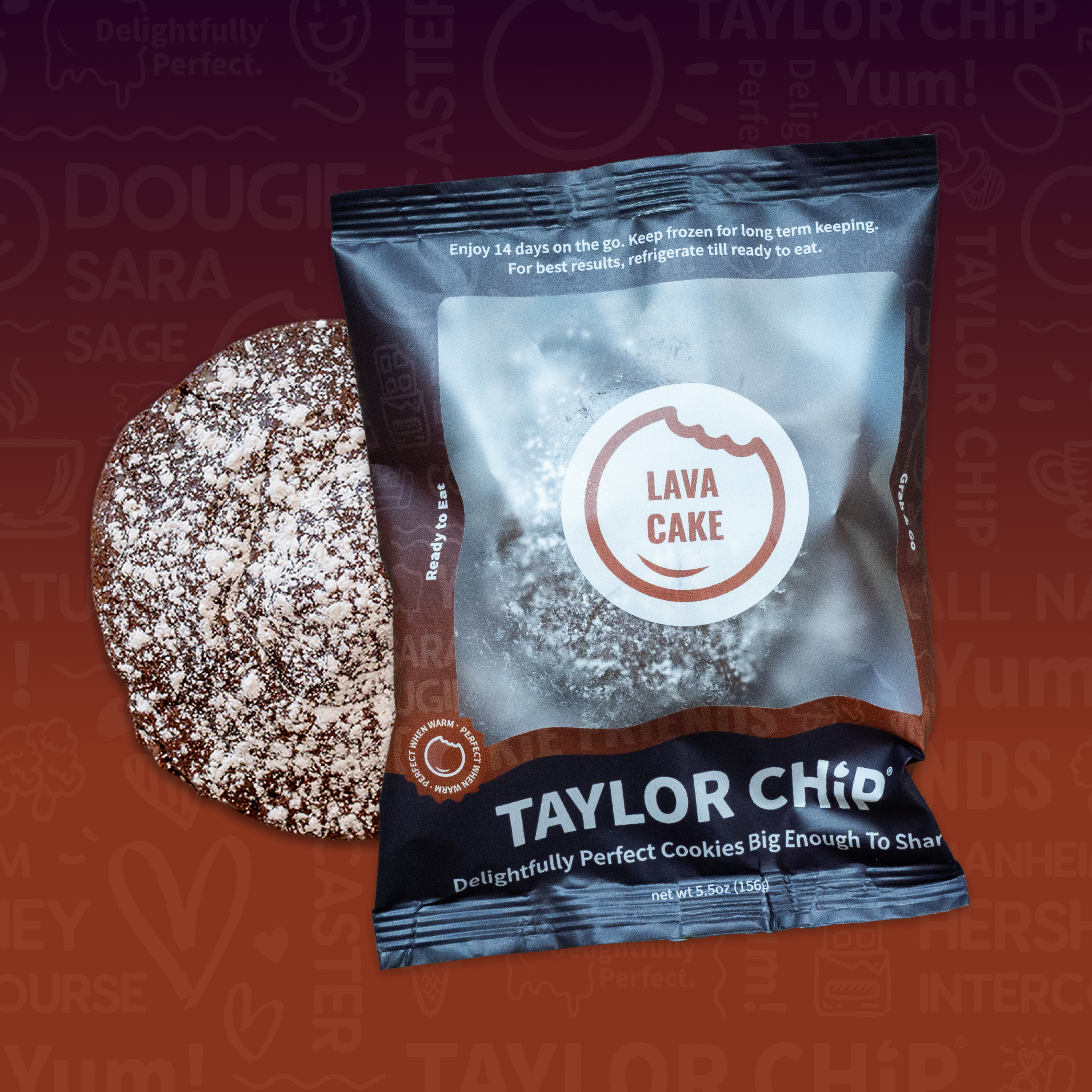 Taylor Chip Lava Cake 6 innerpacks per case 5.5 oz