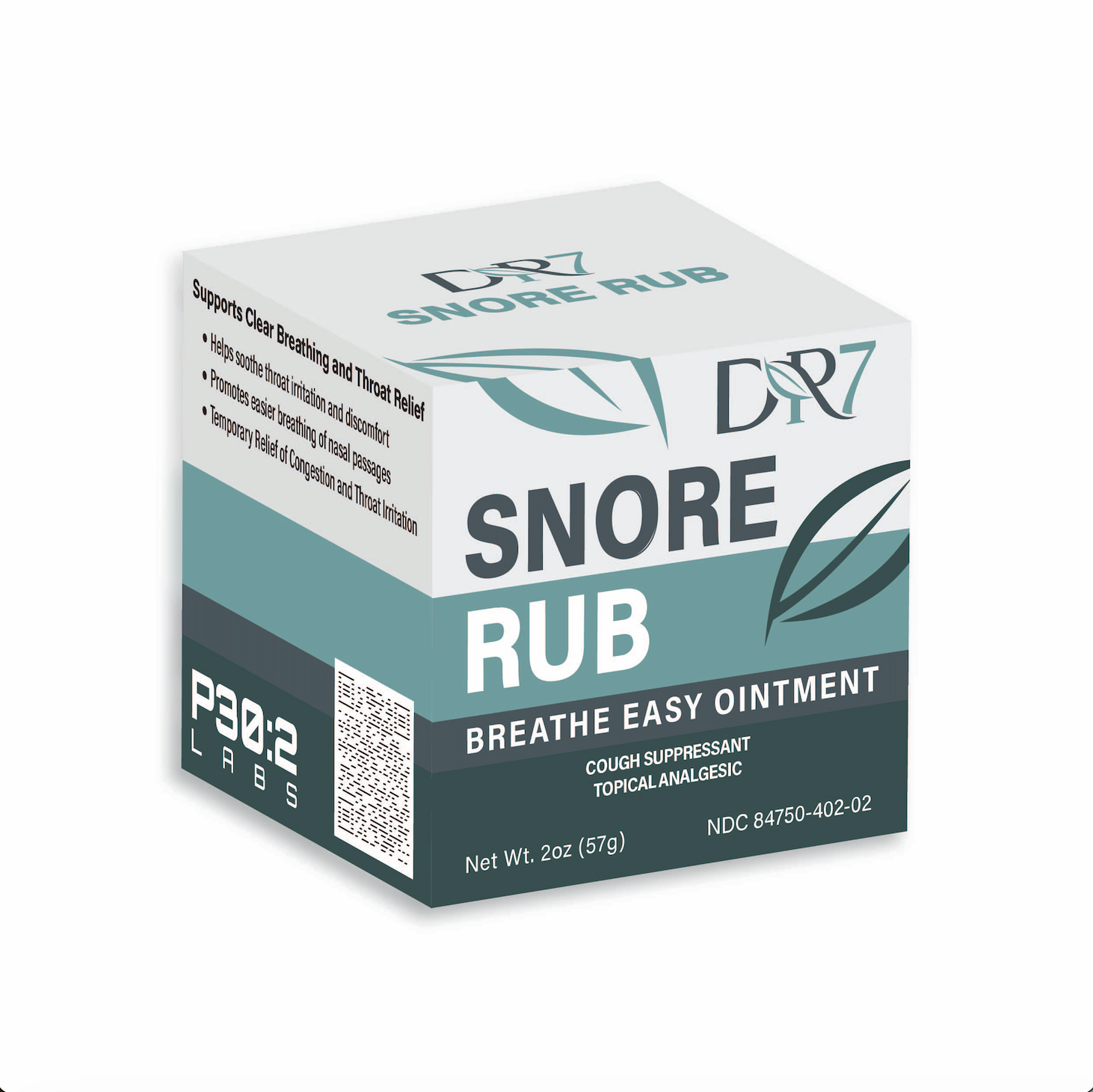 DR-7 Snore Rub 2oz 20 units per case 2.0 oz