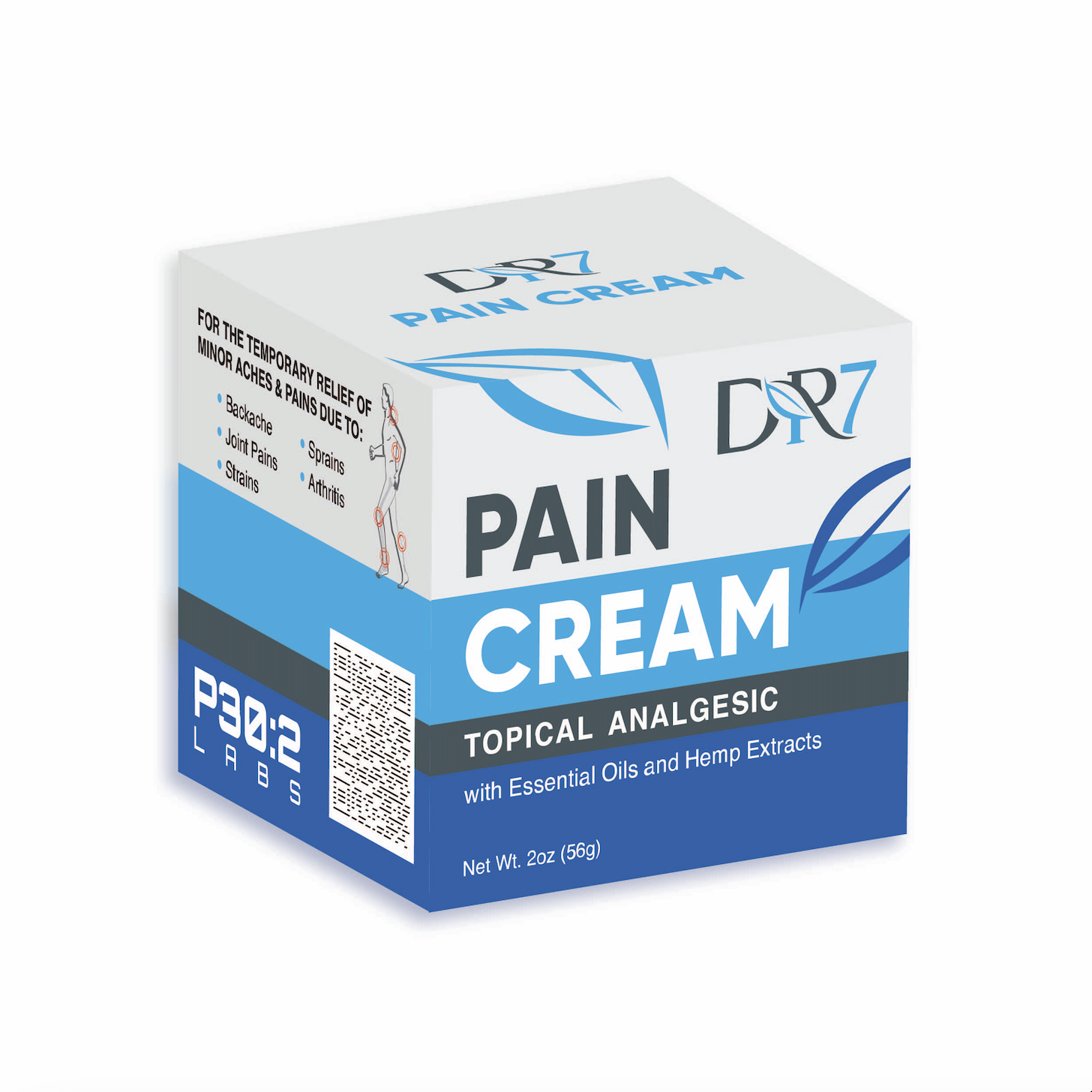 DR-7 Pain Cream 2oz 20 units per case 2.0 oz