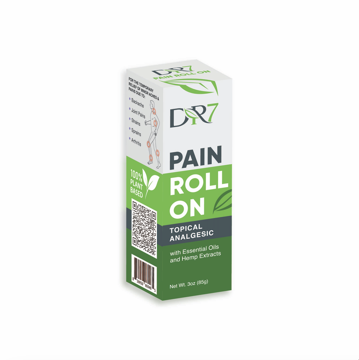 DR-7 Roll On 3oz 20 units per case 3.0 oz