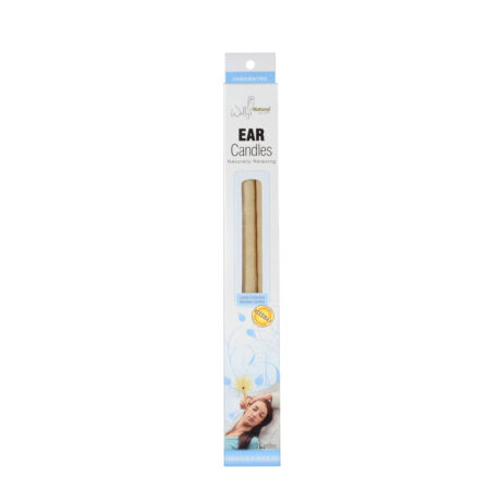 2BW24C - Wally’s Natural Ear Candles - Beeswax, Unscented- 2pk Case, Small 24 units per case 0.1 lb