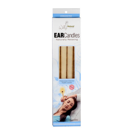 4PP24C - Wally’s Natural Ear Candles - Paraffin, Unscented- 4pk Case, Small 24 units per case 0.2 lb