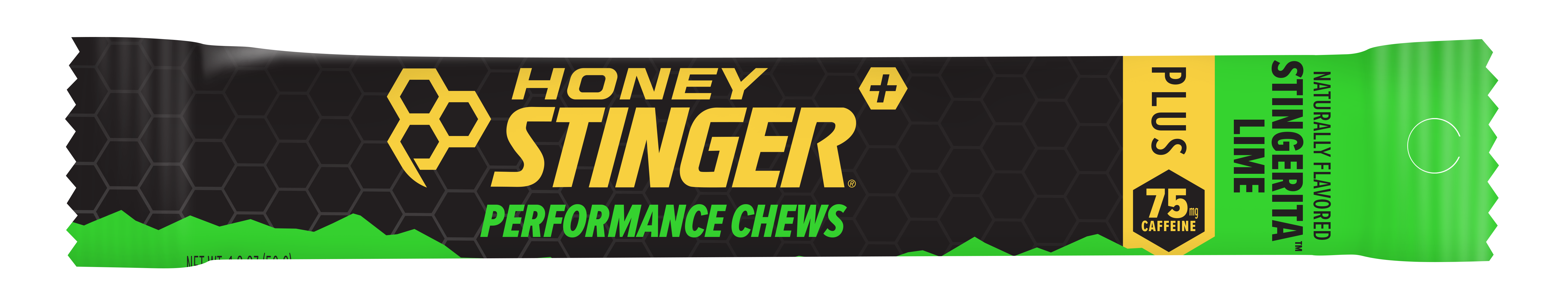 Honey Stinger Performance Energy Chews Stingerita Lime  8 units per case 1.8 oz