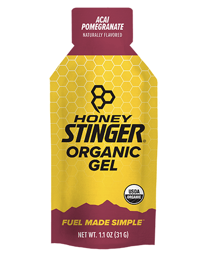 Honey Stinger Organic Energy Gel Acai Pomegranate 8 innerpacks per case 26.4 oz
