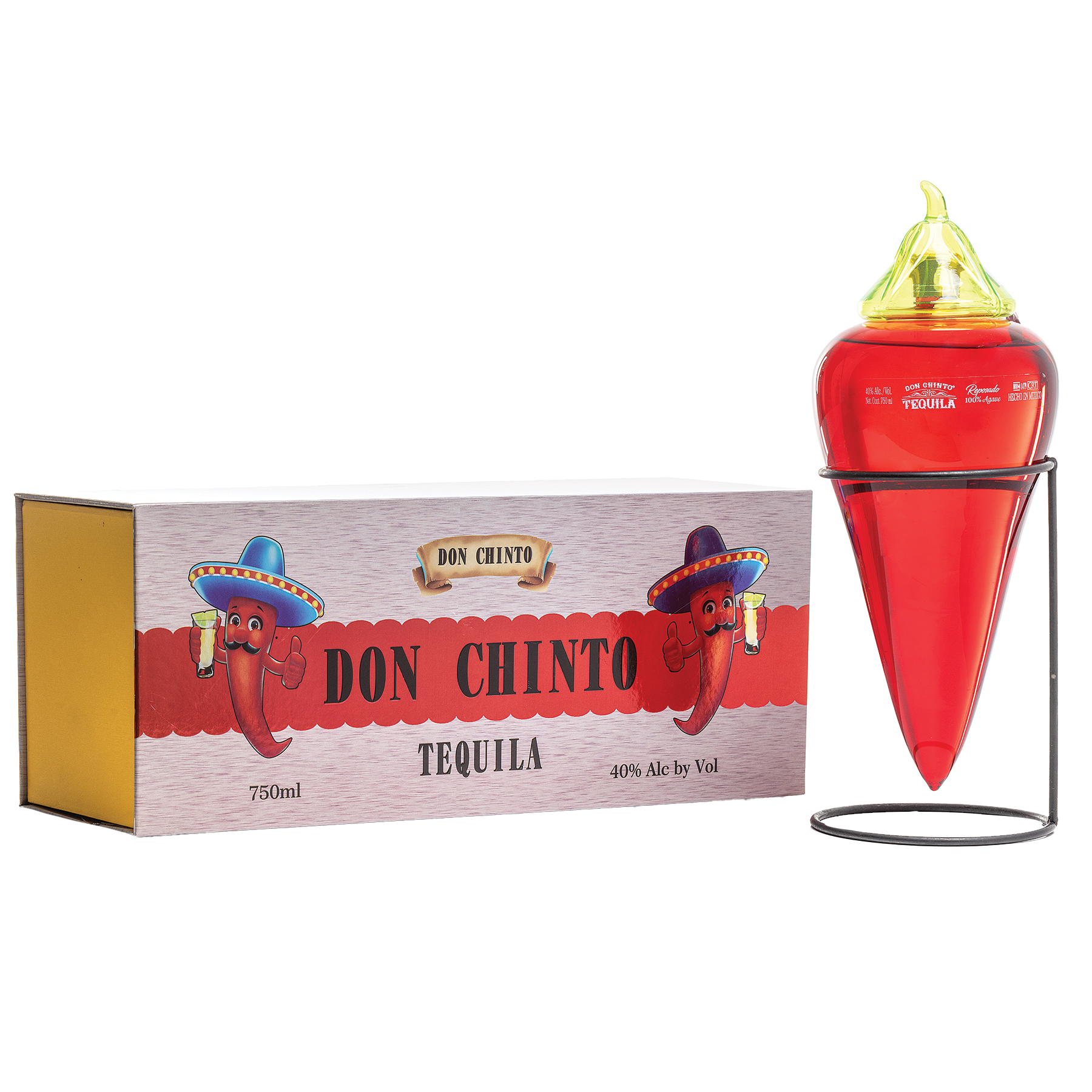 Don Chinto Chili 4 units per case 25.4 fl Product Label