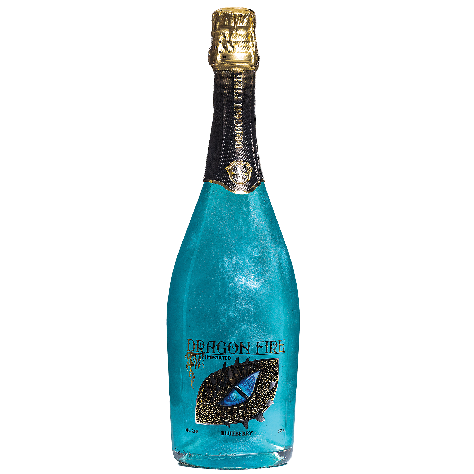 Dragon Fire Blueberry 12 units per case 25.4 fl