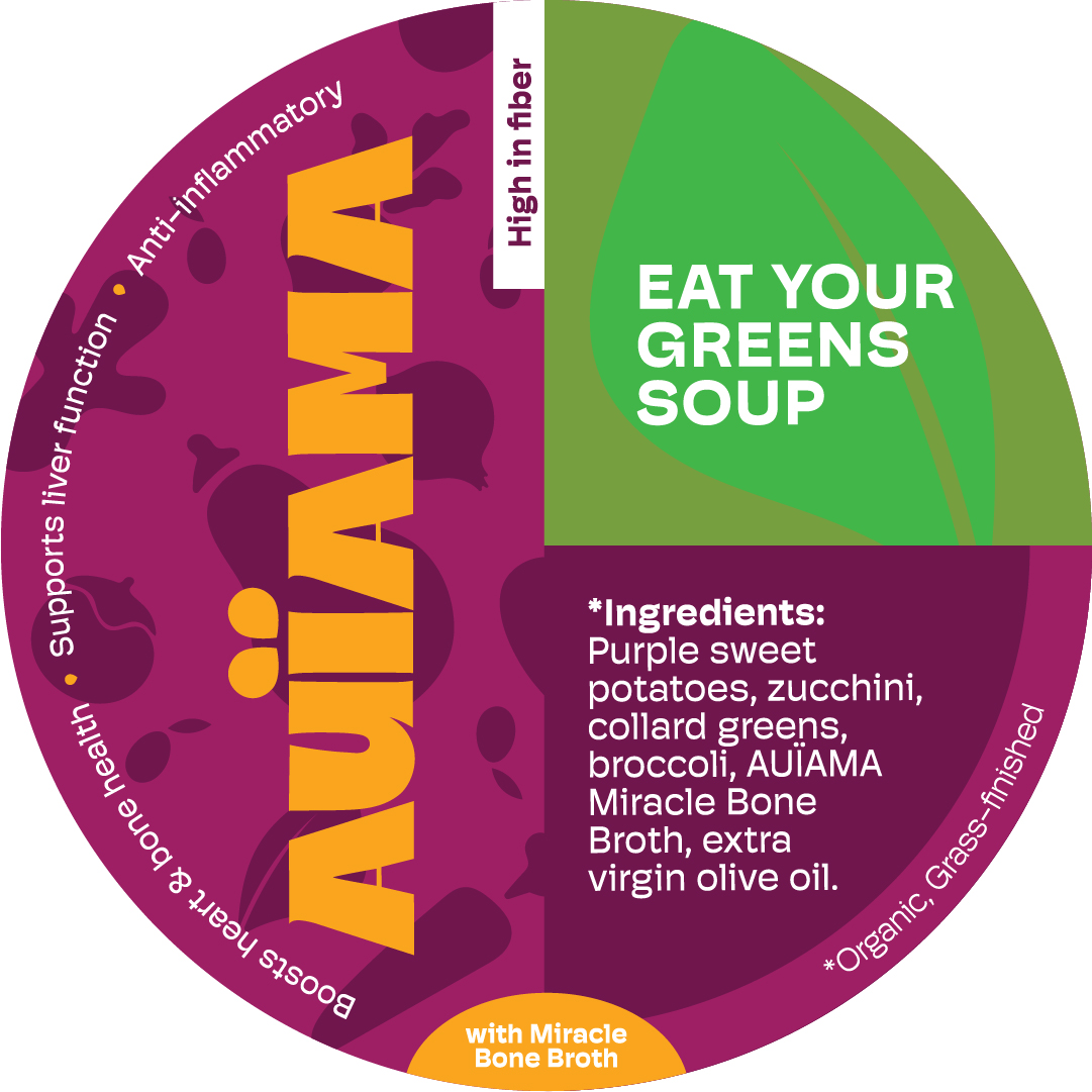 EAT YOUR GREENS SOUP 6 units per case 12.0 oz Product Label