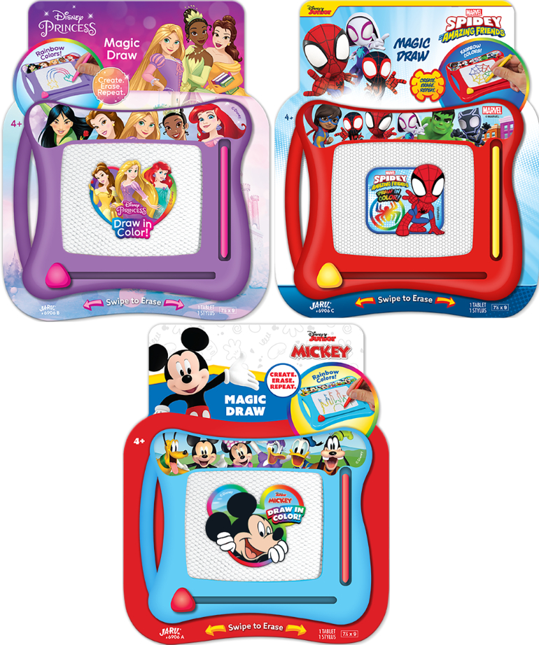 Disney Magic Draw Tablet – Assorted Styles (1 Tablet & Stylus Set) 144 units per case 0.0 oz