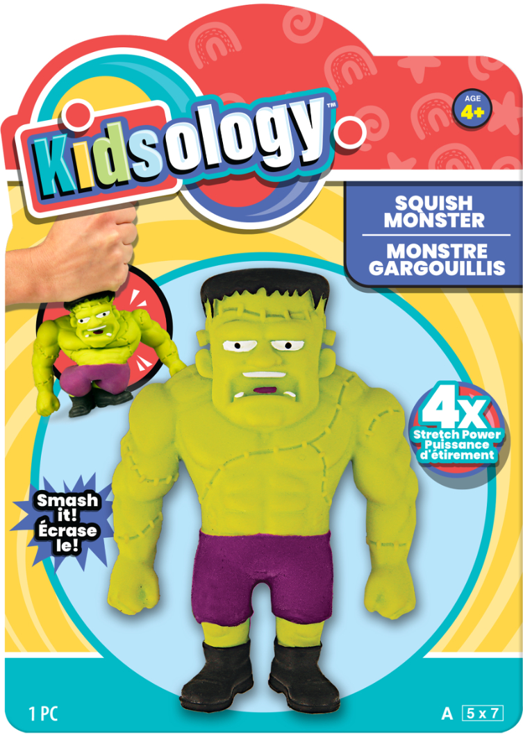 KIDSOLOGY SQUISH MONSTER 144 units per case 0.0 oz