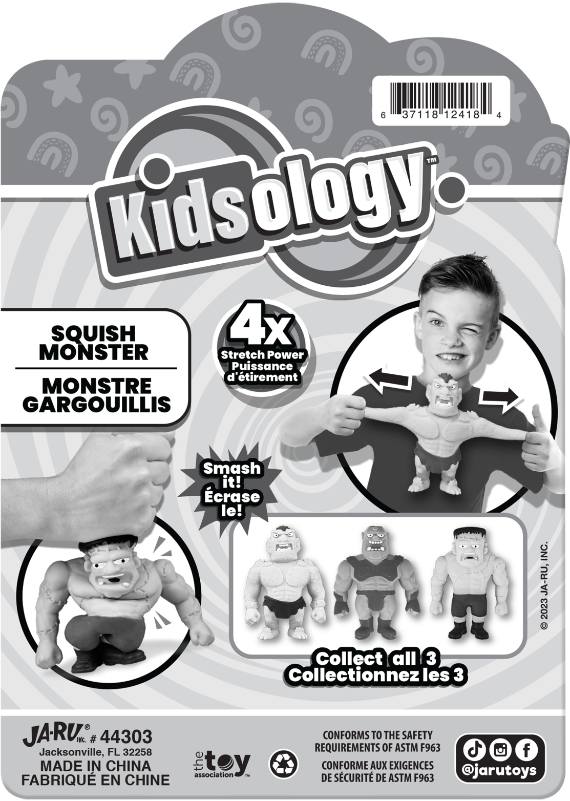 KIDSOLOGY SQUISH MONSTER 144 units per case 0.0 oz Nutrition Info