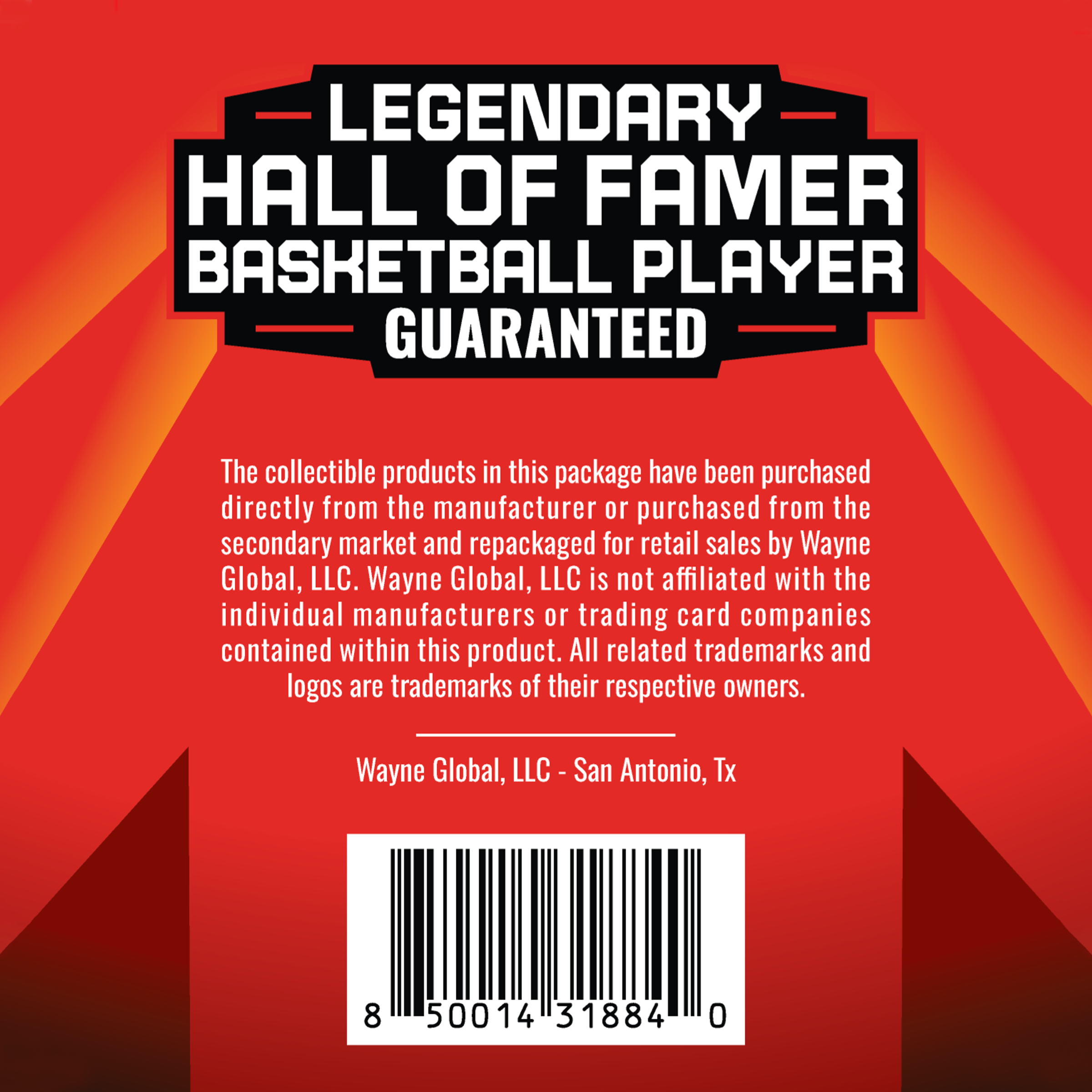 Basketball Legends Trading Card Pack – 30 Cards Inside – Guaranteed Hall of Famer Included – Authentic NBA Player Collectible Cards – Repackaged 132 units per case 0.2 oz