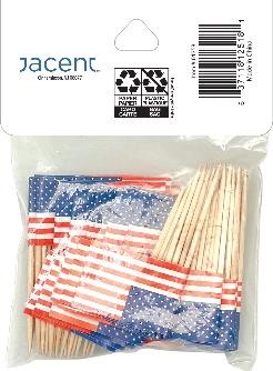 Americana Party Picks 0 units per case 0.0 oz Product Label