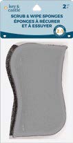Key & Castle Microfiber Sponges 2ct – Everyday Cleaning Essential 24 units per case 0.0 oz