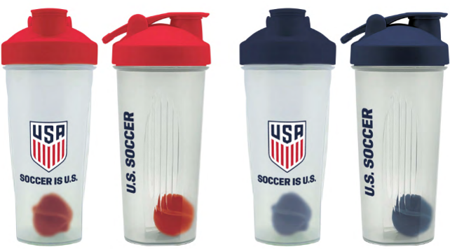 U.S. Soccer Shaker Bottle – 24oz 0 units per case 0.0 oz