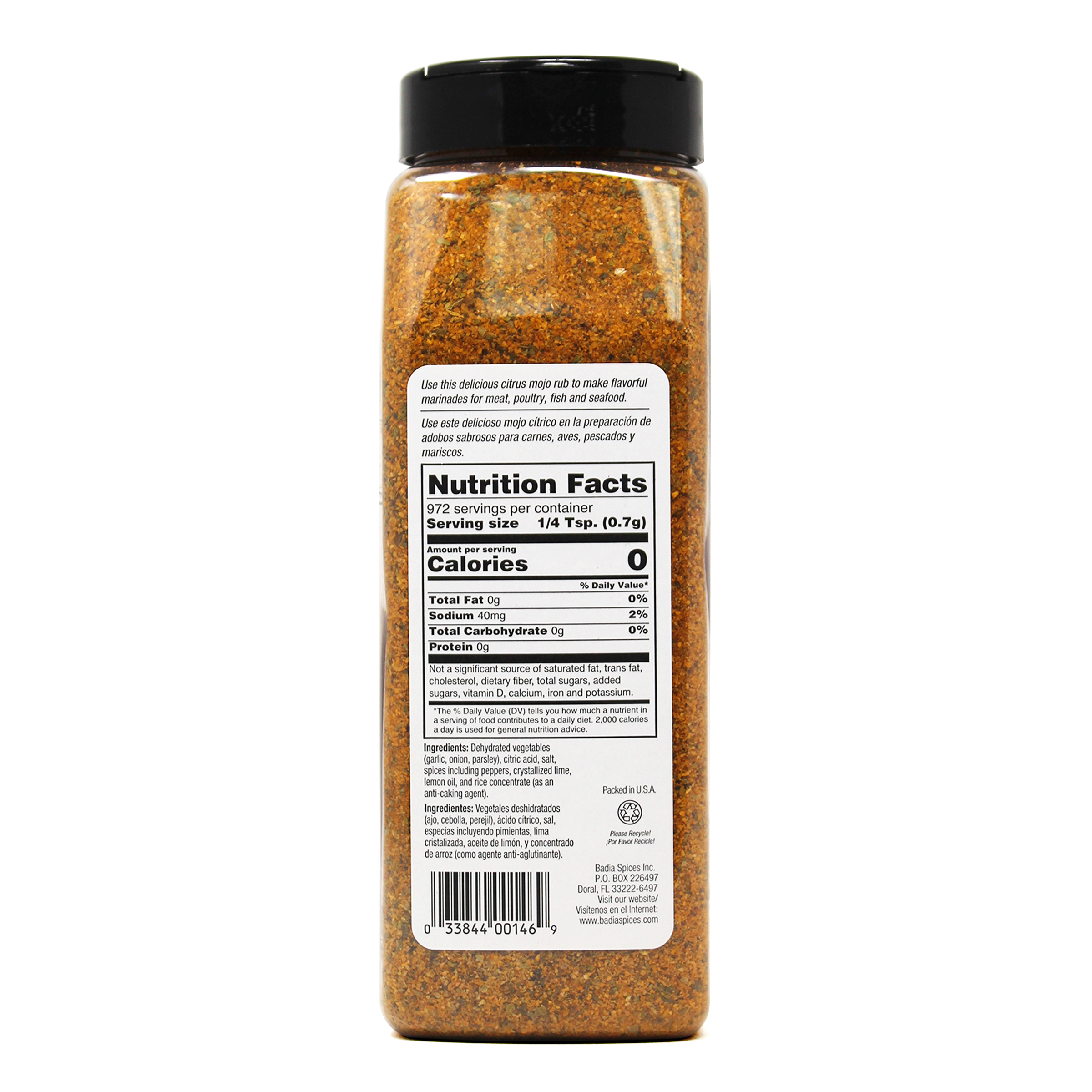 MOJO RUB CITRUS BLEND 4 units per case 24.0 oz