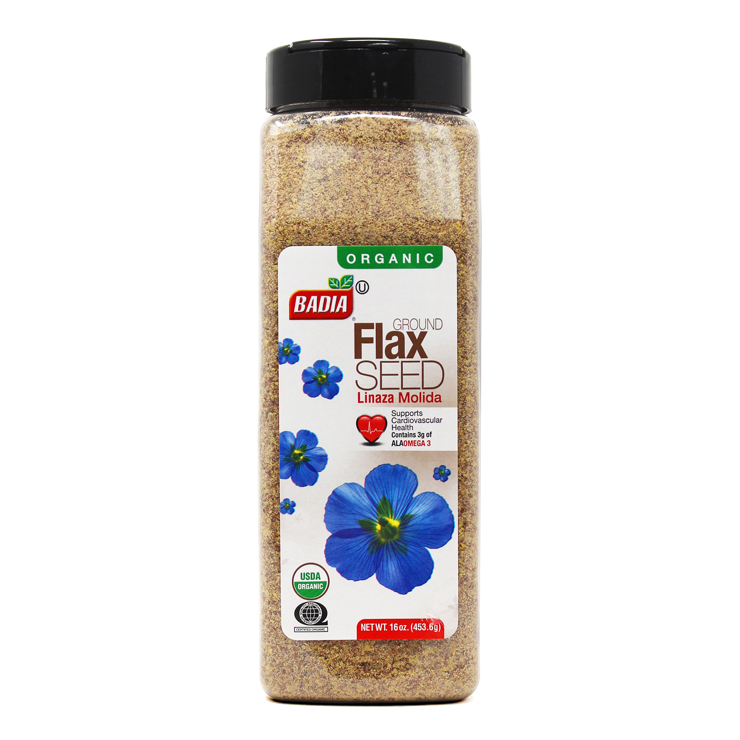 ORGANIC GROUND FLAX SEED 4 units per case 16.0 oz