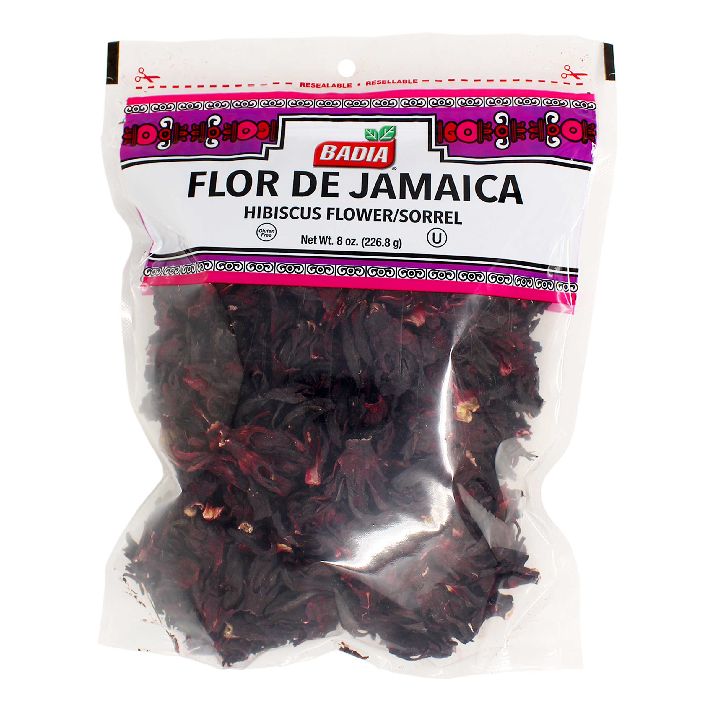 HIBISCUS FLOWERS 12 units per case 8.0 oz