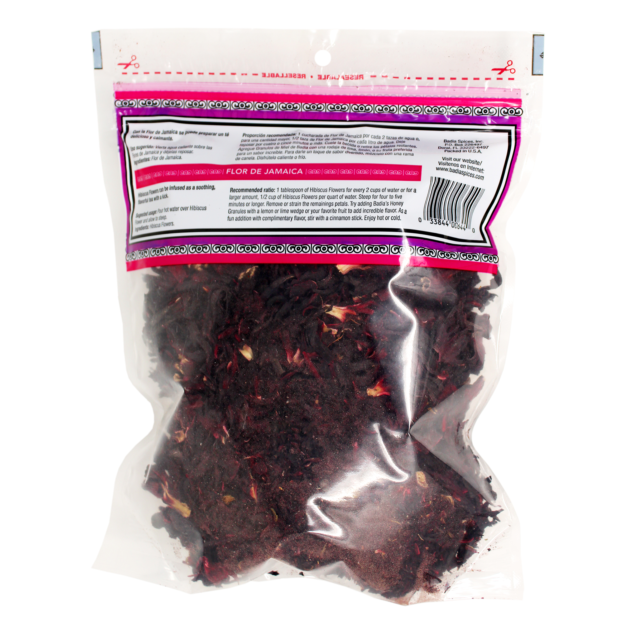 HIBISCUS FLOWERS 12 units per case 8.0 oz