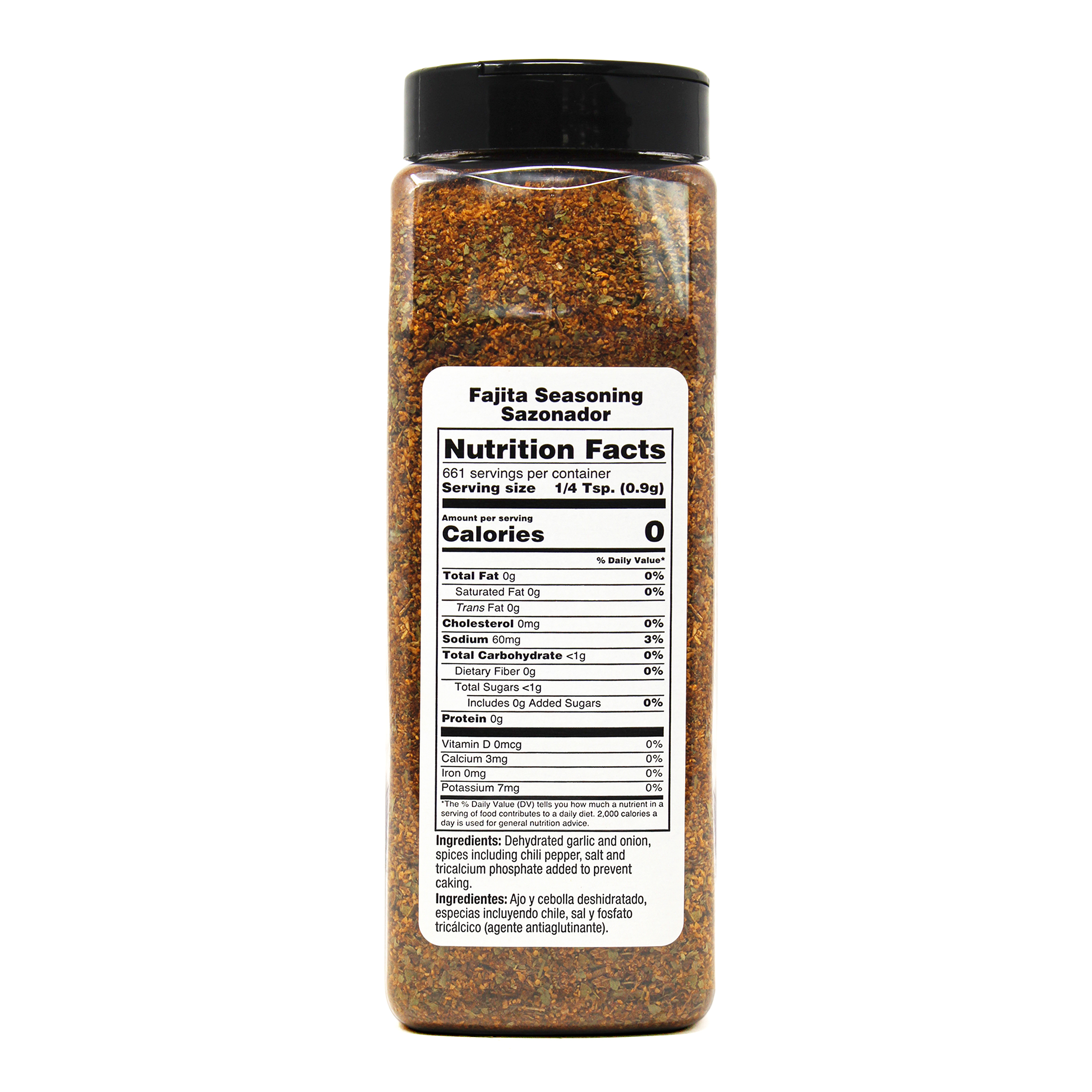 FAJITA SEASONING 6 units per case 21.0 oz