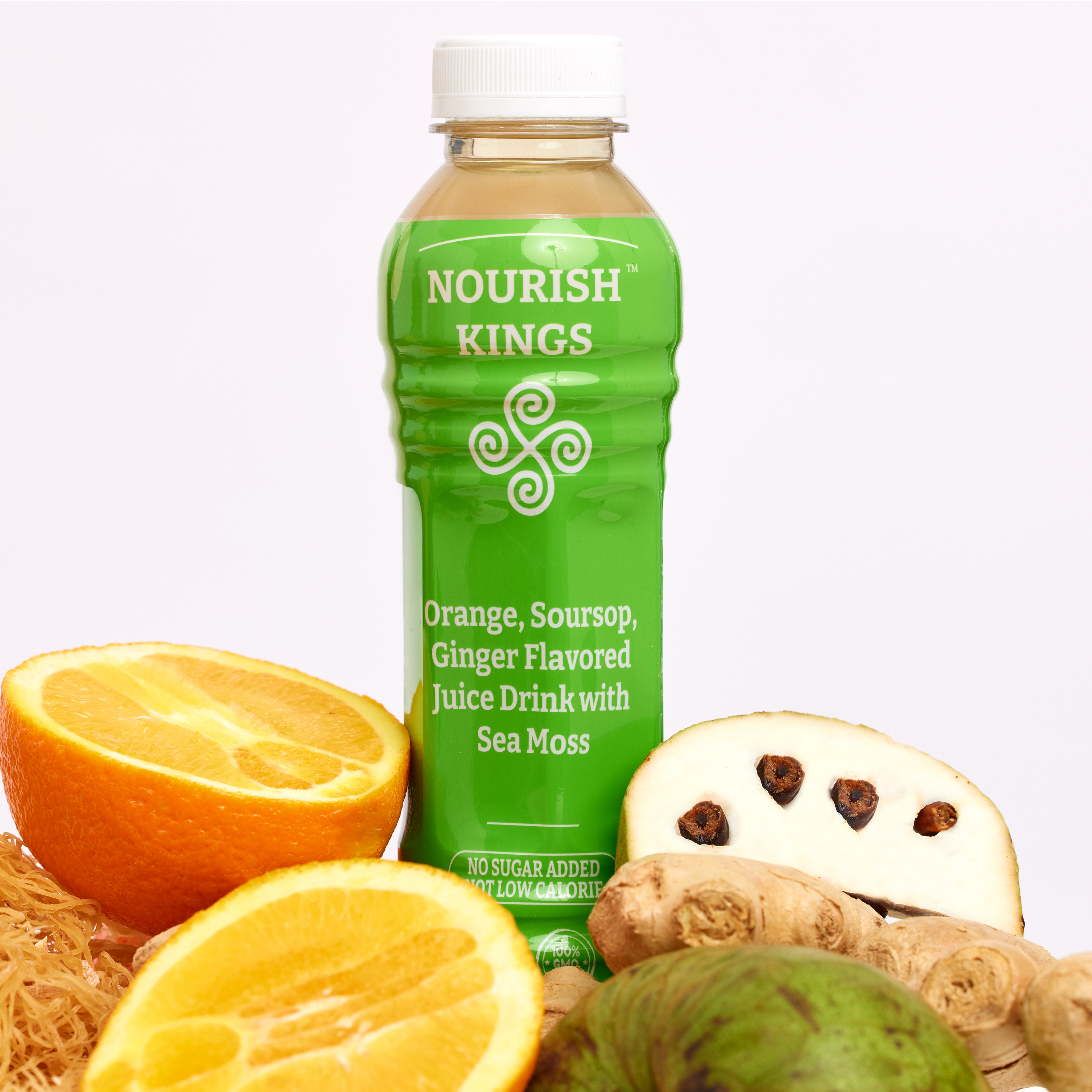 Soursop Ginger Flavored Juice Drink with Sea Moss 0 units per case 15.2 fl