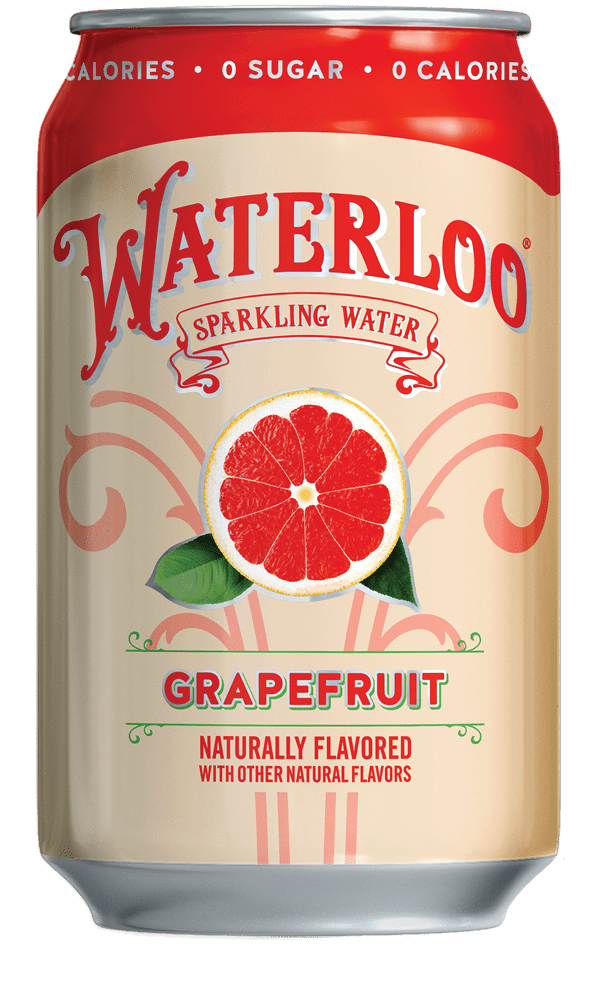 Waterloo Grapefruit Sparkling Water 2 innerpacks per case 144.0 fl