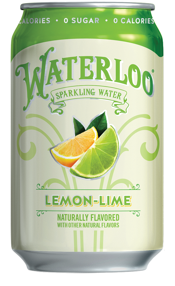 Waterloo Lemon-Lime Sparkling Water 3 innerpacks per case 96.0 fl