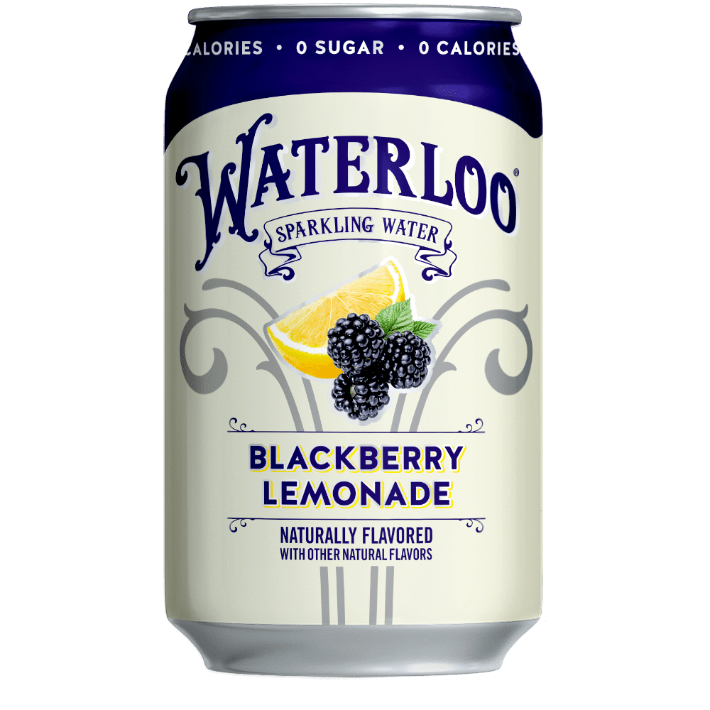 Waterloo Blackberry Lemonade Sparkling Water 2 innerpacks per case 144.0 fl