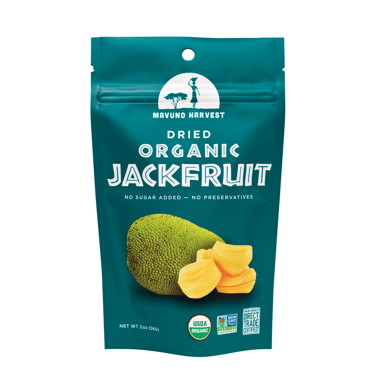 Mavuno Harvest, Organic Dried Jackfruit 6 units per case 2.0 oz