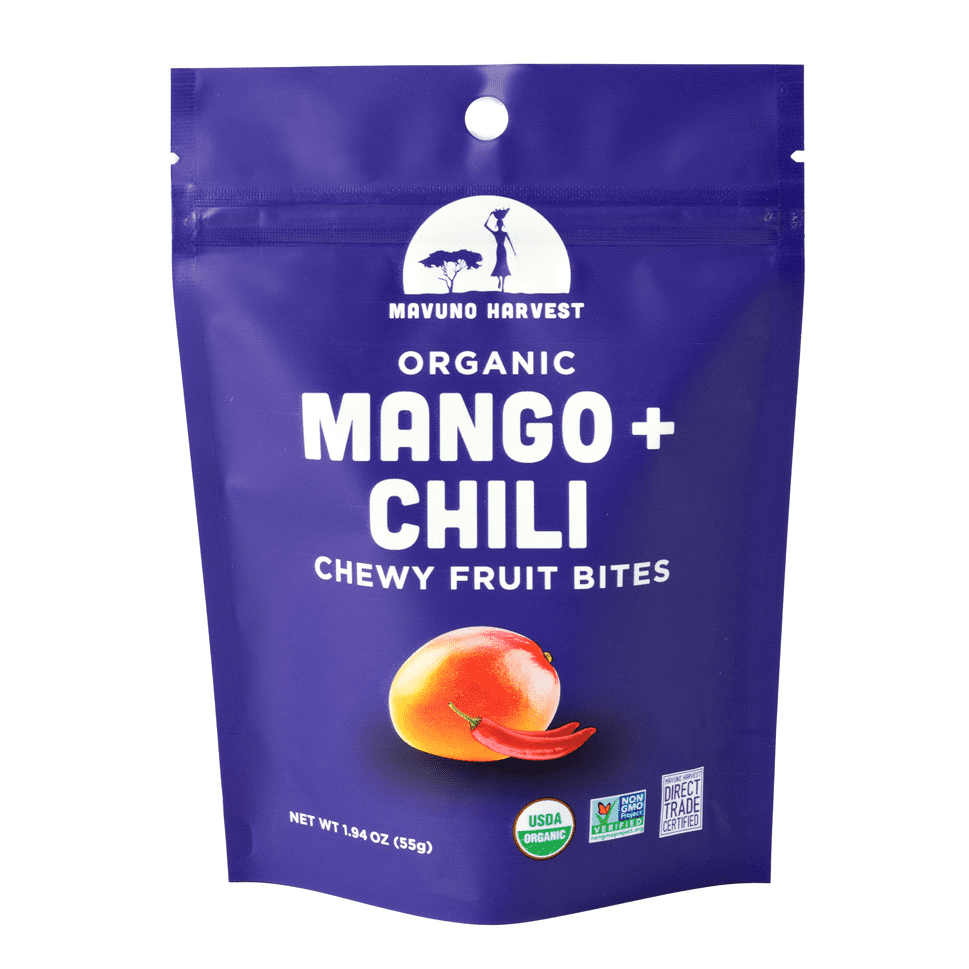 Mavuno Harvest, Organic Mango & Chili Fruit Bites 6 units per case 2.0 oz